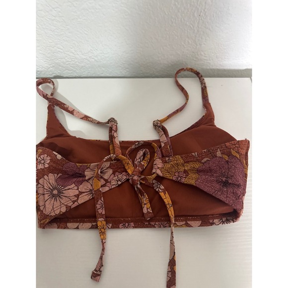 Xhilaration Floral Print Bikini Set Womens Size S Swimsuit Two Piece - Picture 5 of 13